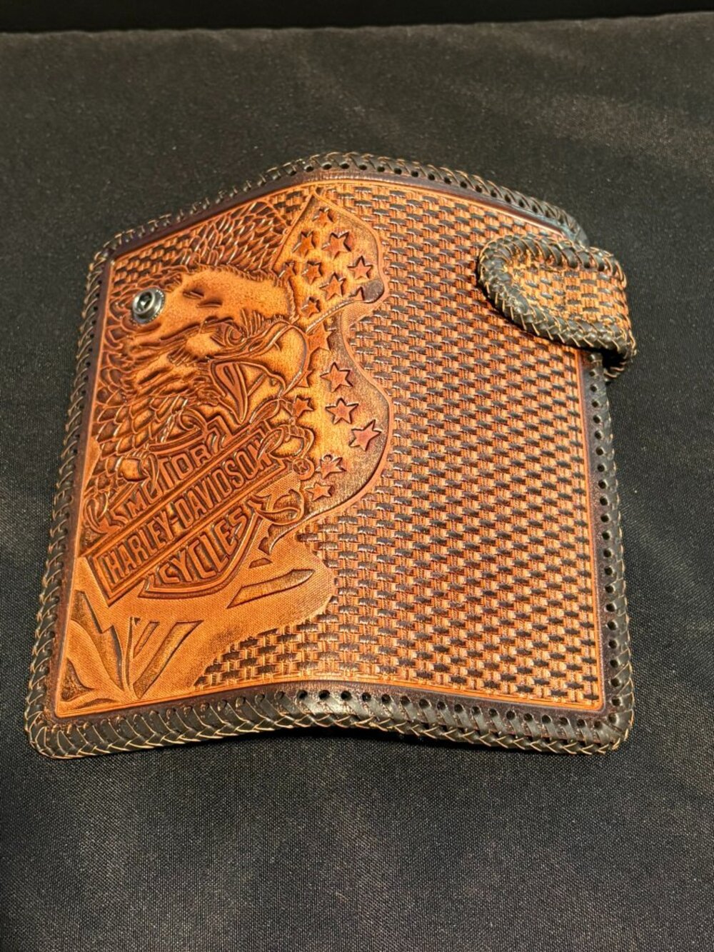 Harley Davidson Freedom Eagle Trucker Wallet